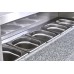 Sterling Pro SPU902PZ 2 Door Compact Pizza Prep Counter Fridge